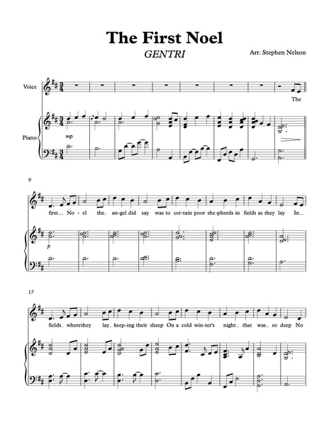 The First Noel Sheet Music