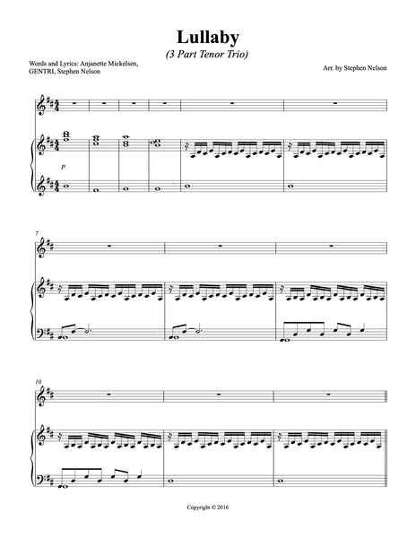 Lullaby Sheet Music