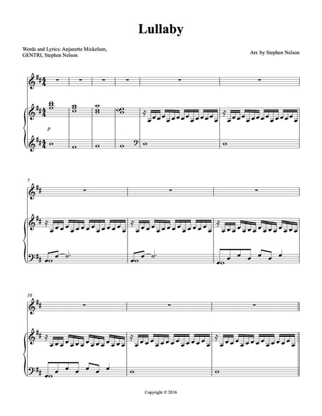Lullaby Sheet Music