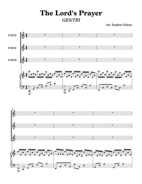 The Lord's Prayer Sheet Music