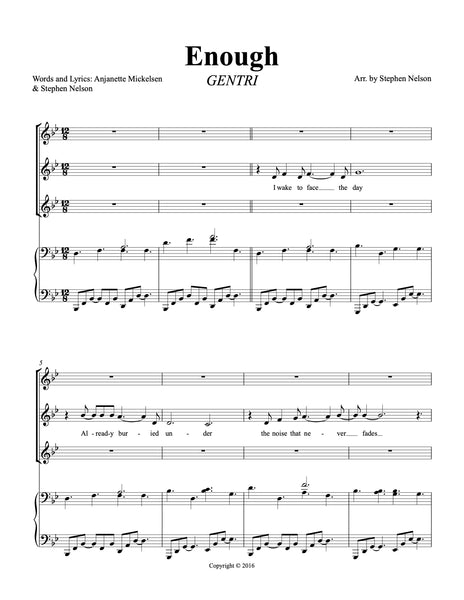 Enough Sheet Music