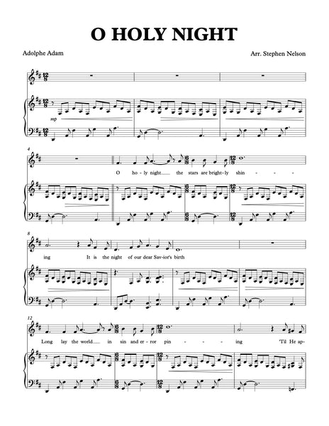 O Holy Night Sheet Music