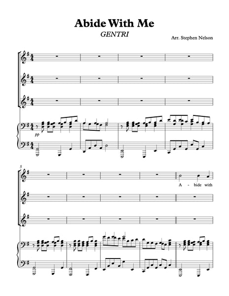 Abide With Me Sheet Music