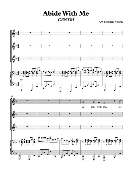 Abide With Me Sheet Music