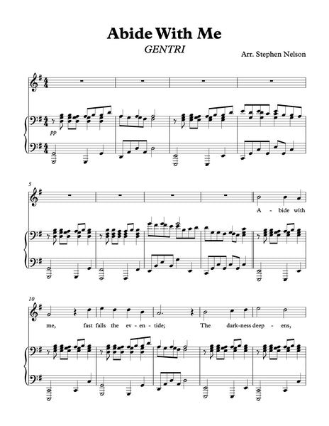 Abide With Me Sheet Music