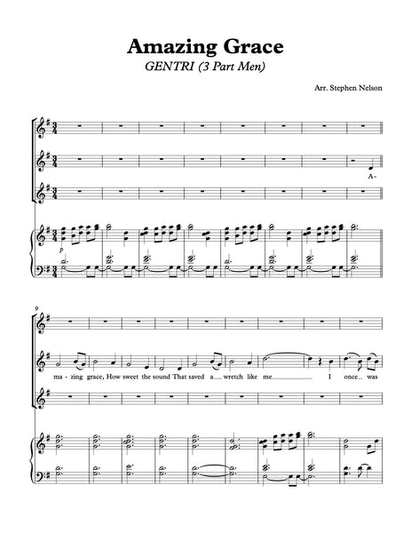 Amazing Grace Sheet Music