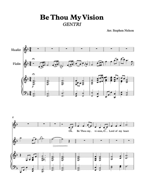Be Thou My Vision Sheet Music