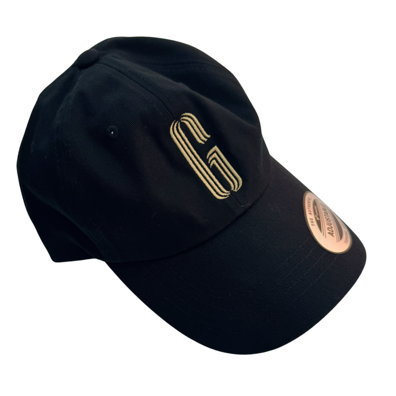 GENTRI Black Twill Adjustable Dad Hat