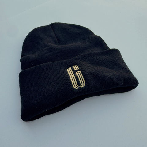 Black "G" Beanie
