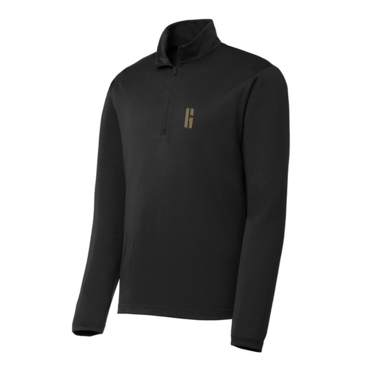 Black Sport-Tek Quarter Zip Jacket