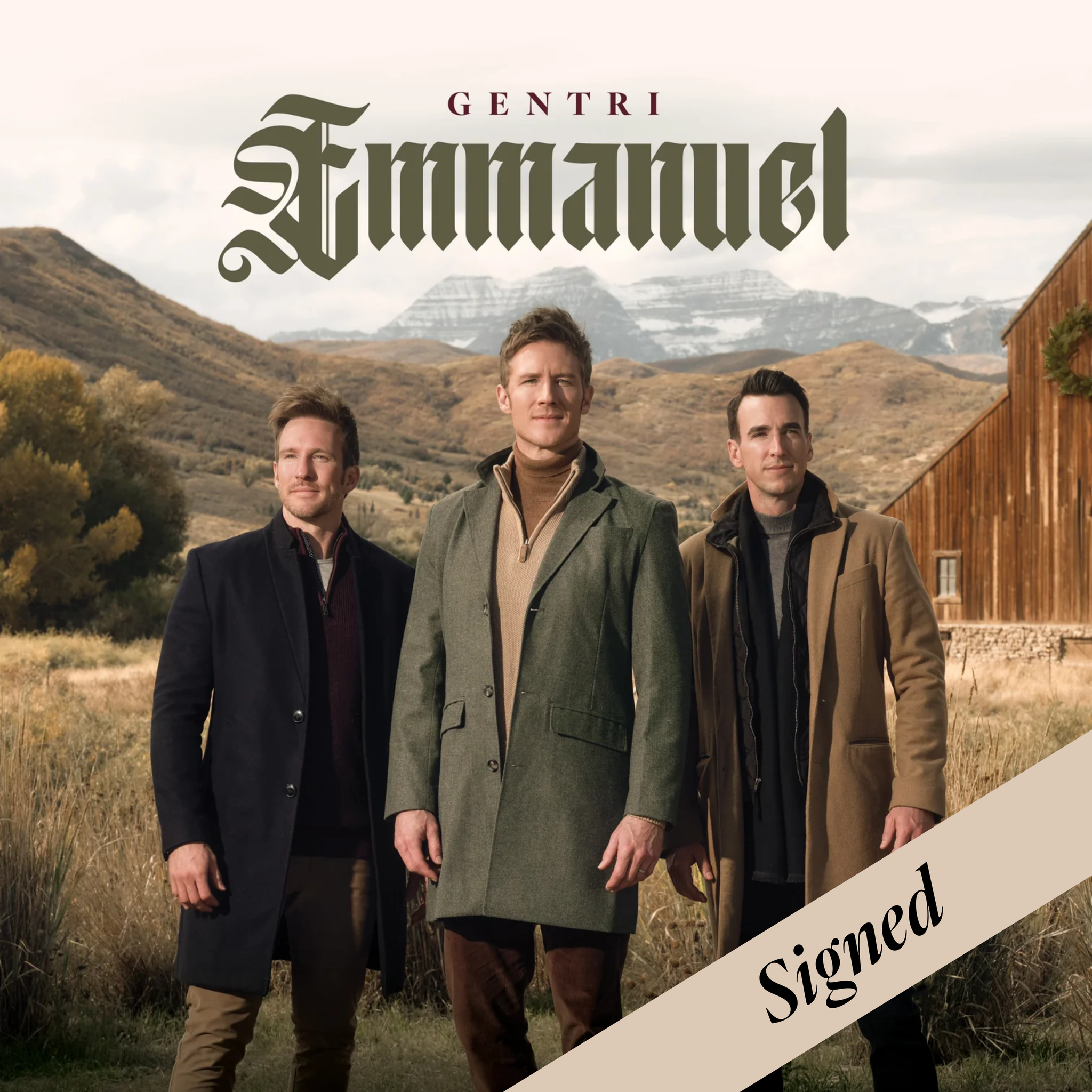 Autographed GENTRI Emmanuel CD