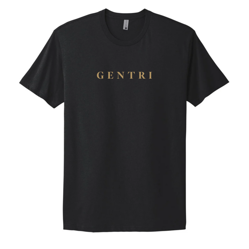 Black "GENTRI" T-shirt