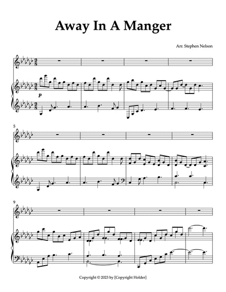 Away In A Manger Sheet Music